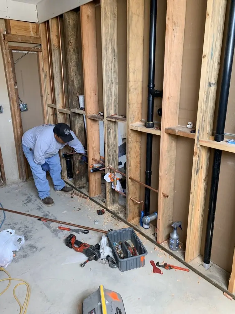 Commercial rough-in plumbing for Water Heater Replacement in Milwaukee